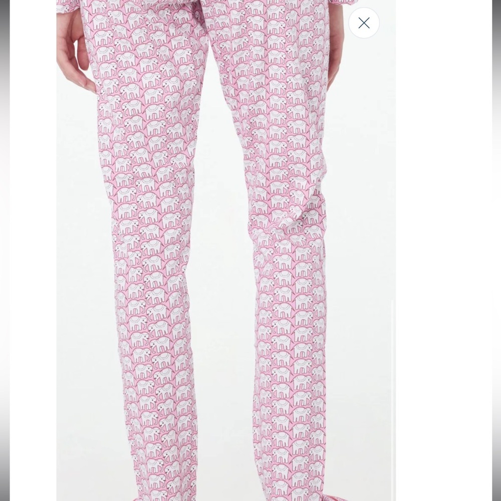 Brand New Roller Rabbit Pajama Bottoms / Pink Hathi 🐘🩷